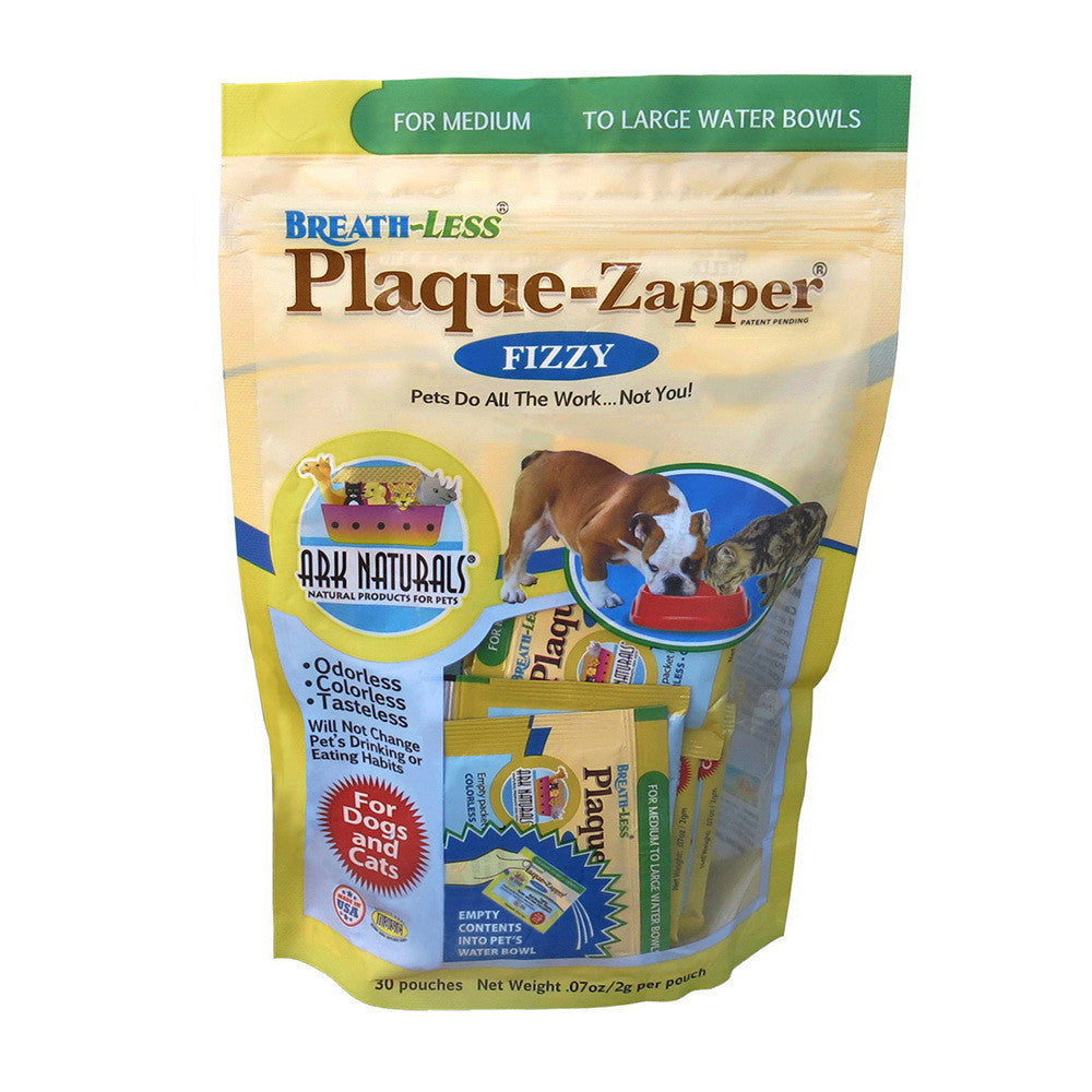 Ark Naturals Breathless Plaque Zapper for Medium and Large Pet, 30 Ea